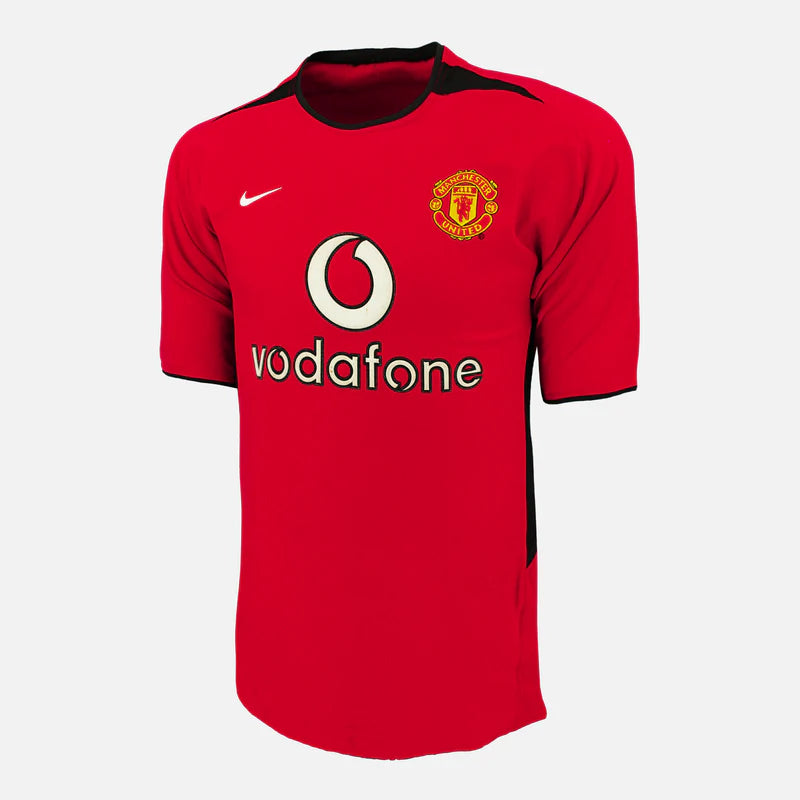 MANCHESTER UNITED RETRÔ 1 - TORCEDOR MASCULINO 2002/04
